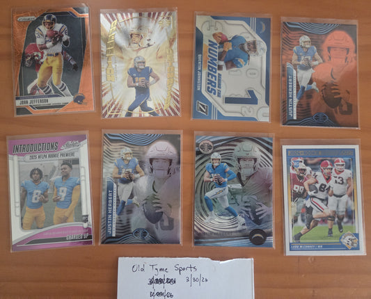 Los Angeles Chargers Card Lot