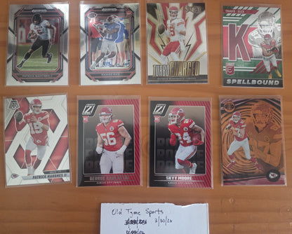 Kansas City Chiefs Card Lot