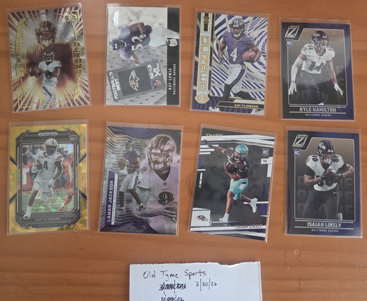 Baltimore Ravens Card Lot