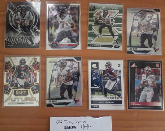 Houston Texans Card Lot