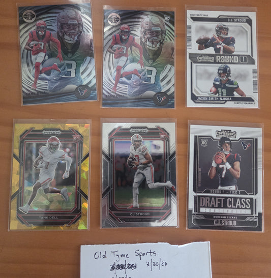 Houston Texans Card Lot